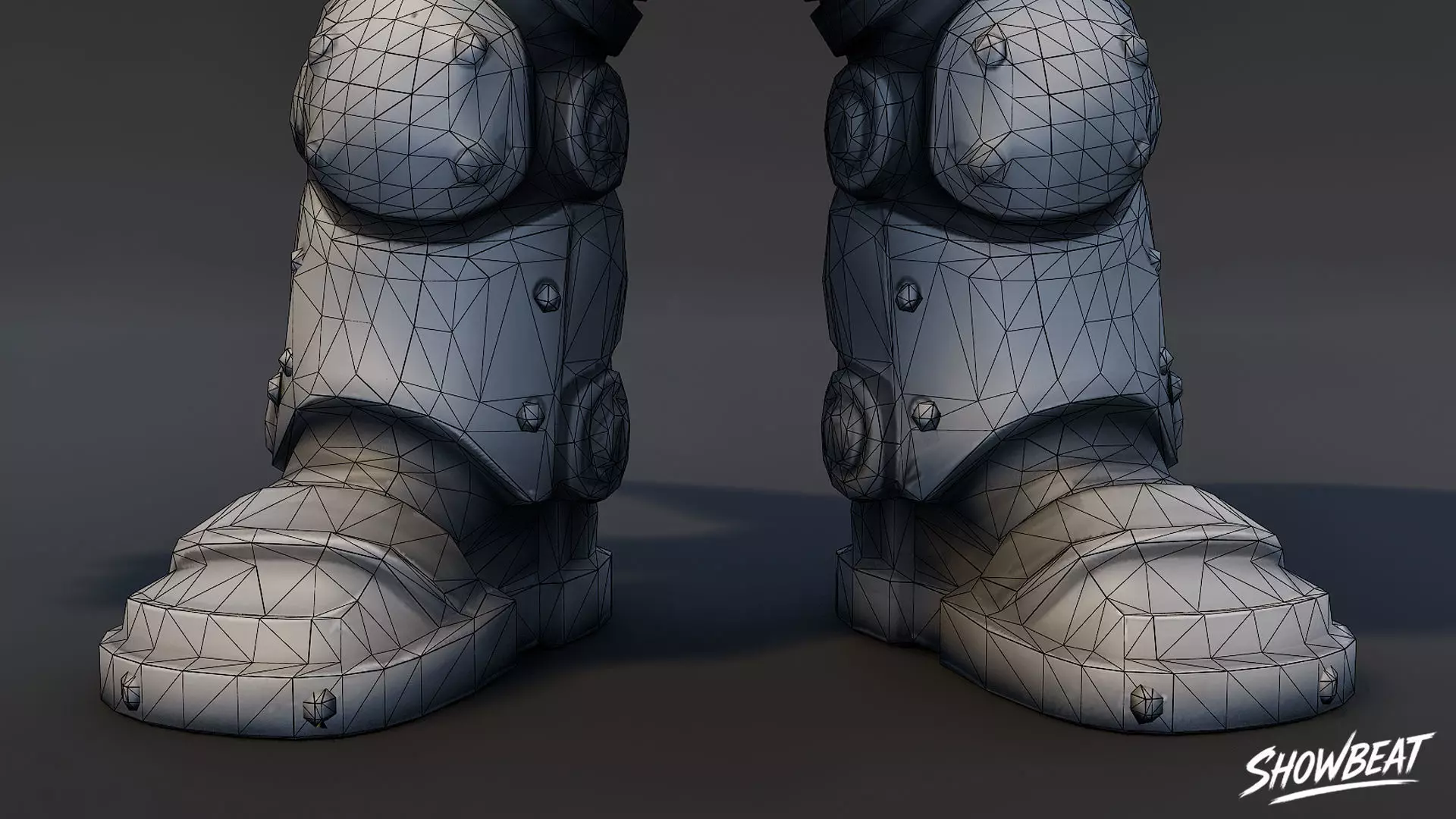 Engineer Goblin T-Pose Low-poly 3D model_8