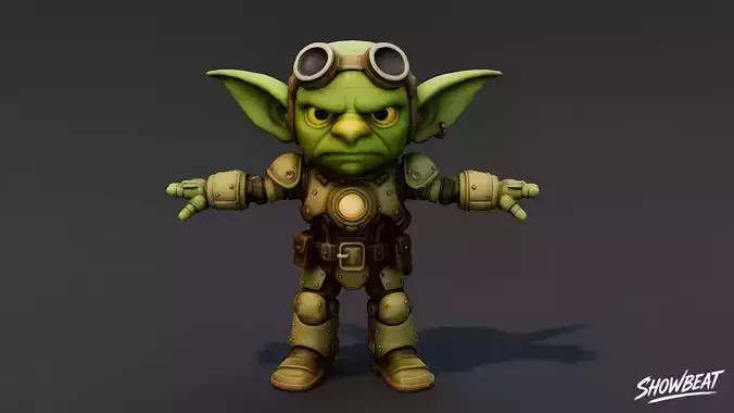 Engineer Goblin T-Pose