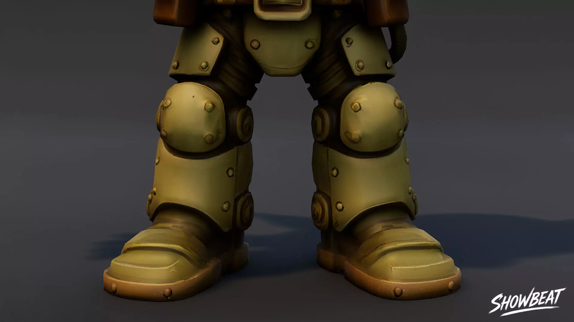 Engineer Goblin T-Pose Low-poly 3D model_5