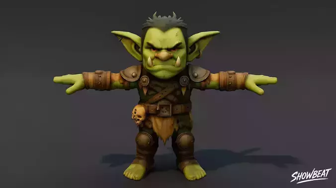 Leader Goblin T-Pose