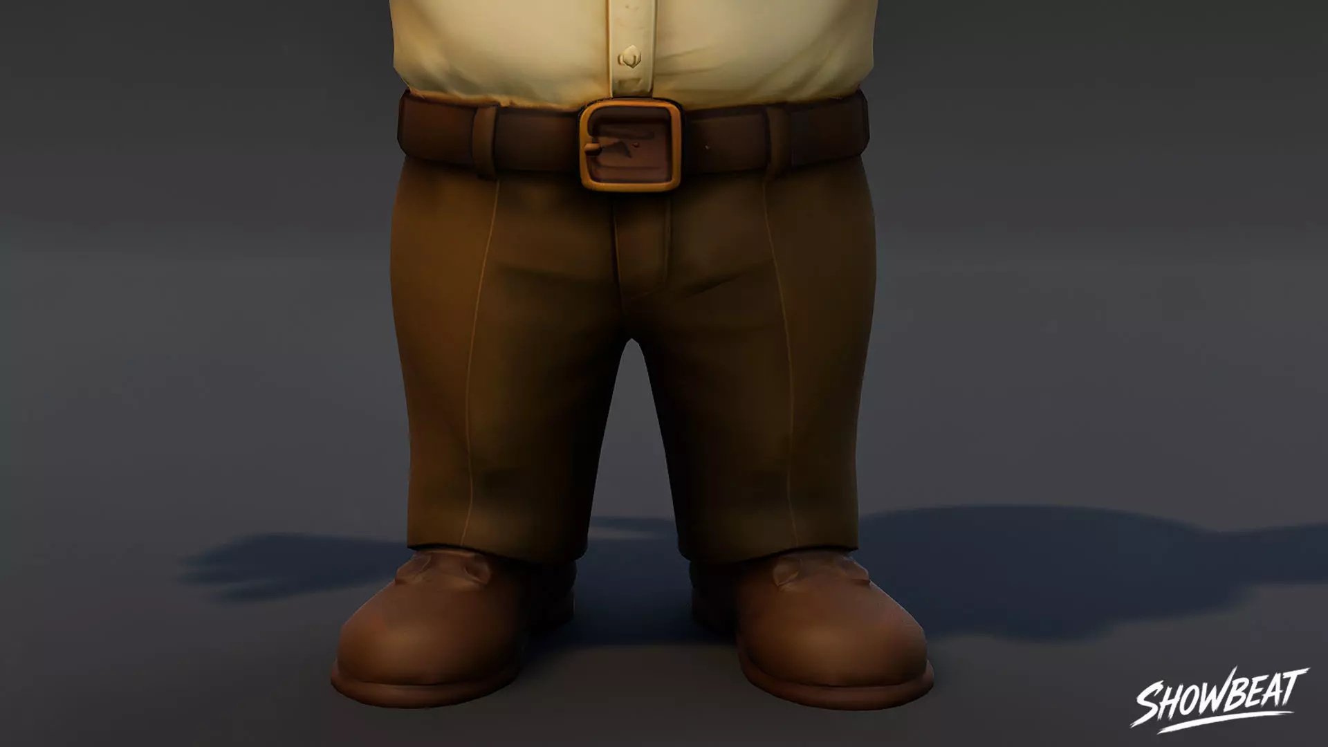 Rich Goblin T-Pose Low-poly 3D model_5