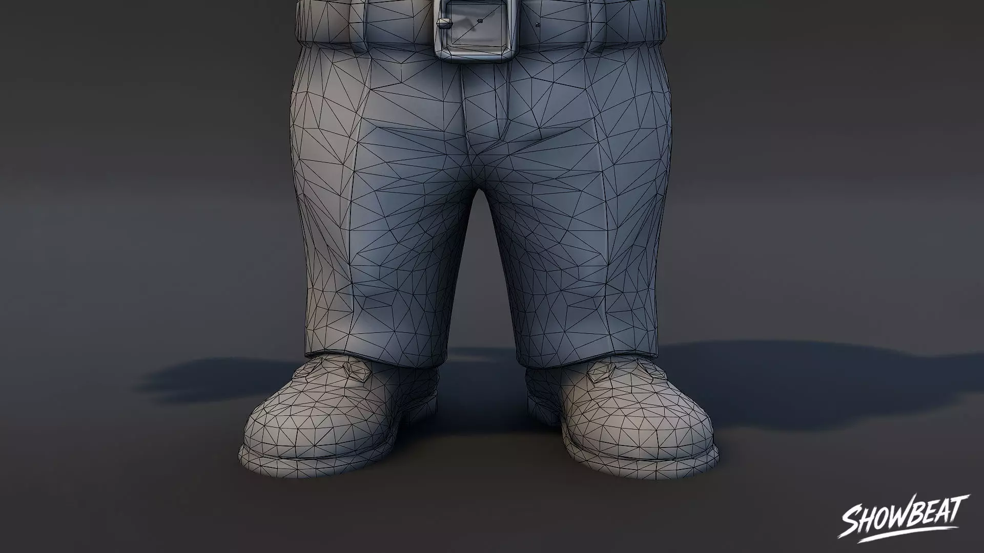 Rich Goblin T-Pose Low-poly 3D model_8