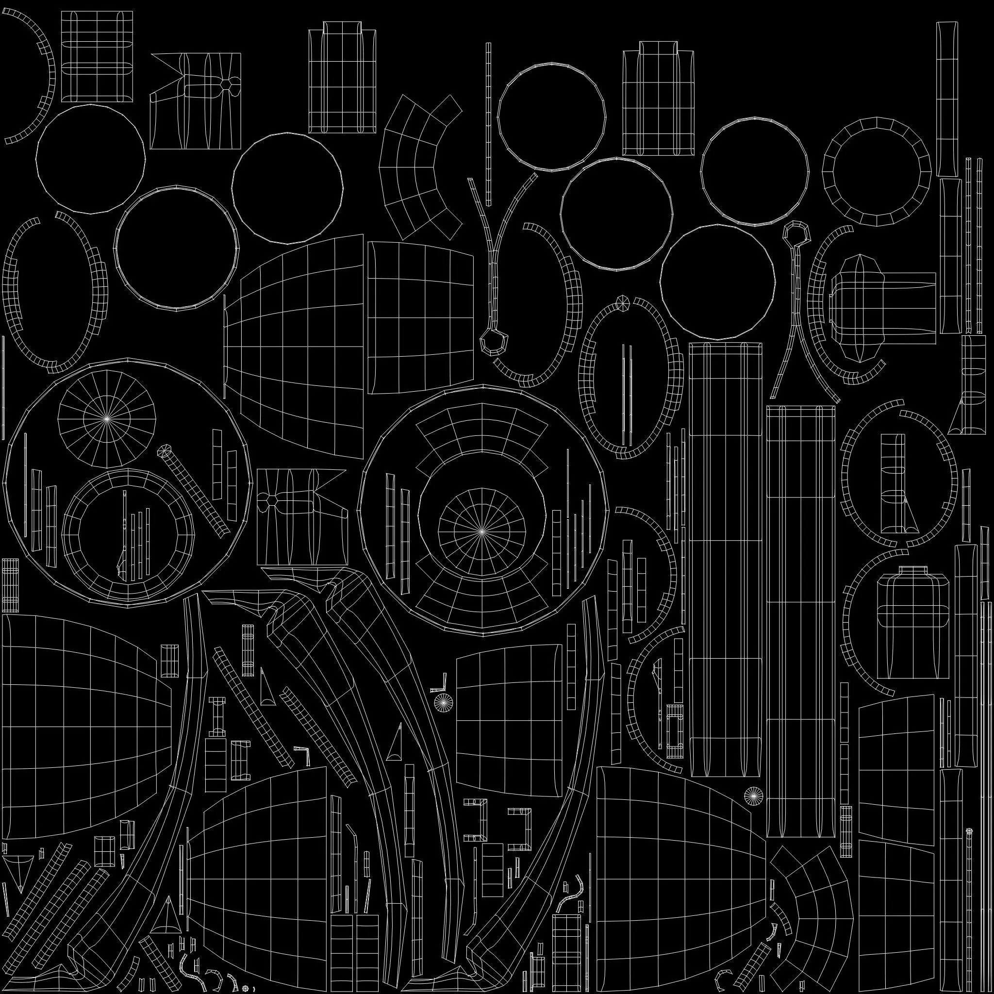 Hand Grenade Low-poly 3D model_10
