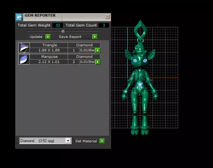 Fantasy Character Pendant Collection 3D print model_14