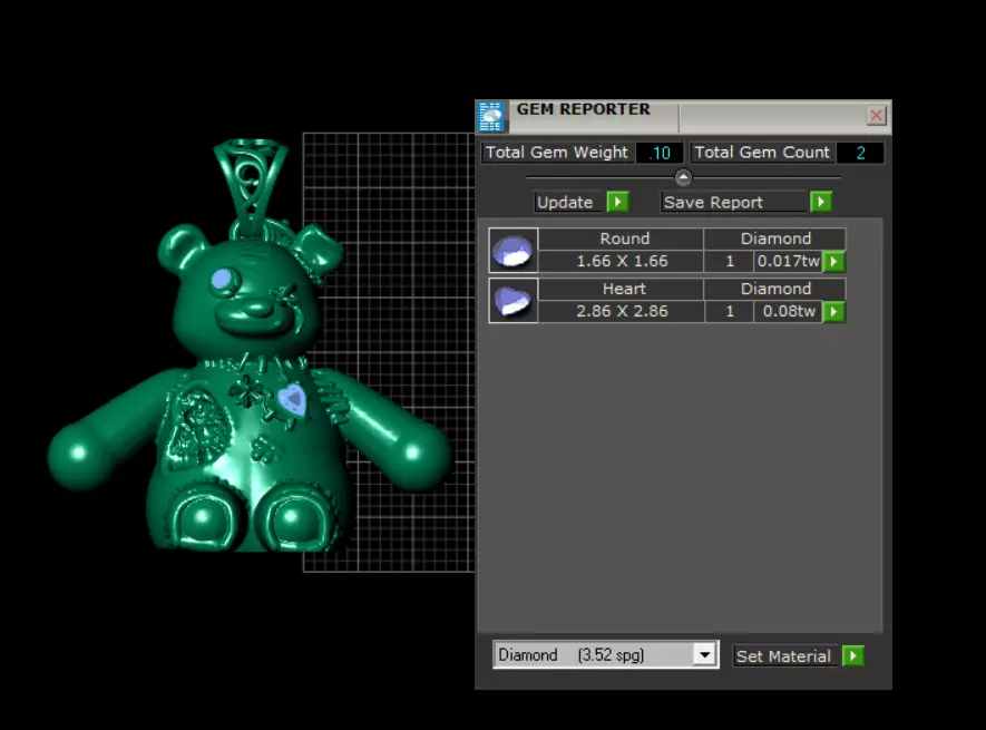 Fantasy Character Pendant Collection 3D print model_12