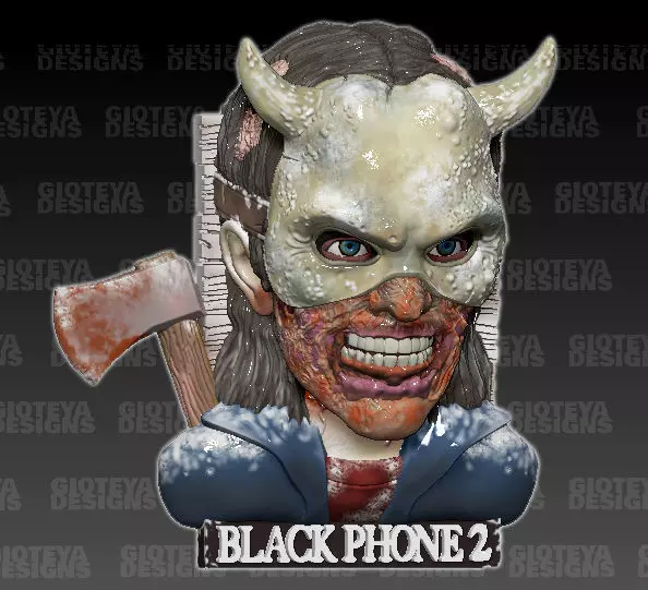 The Black Phone 2 The Grabber v2 3D print model_0