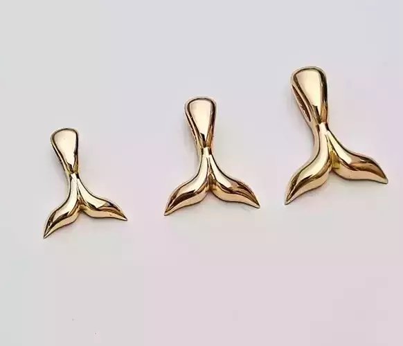 Whale Tail Pendant