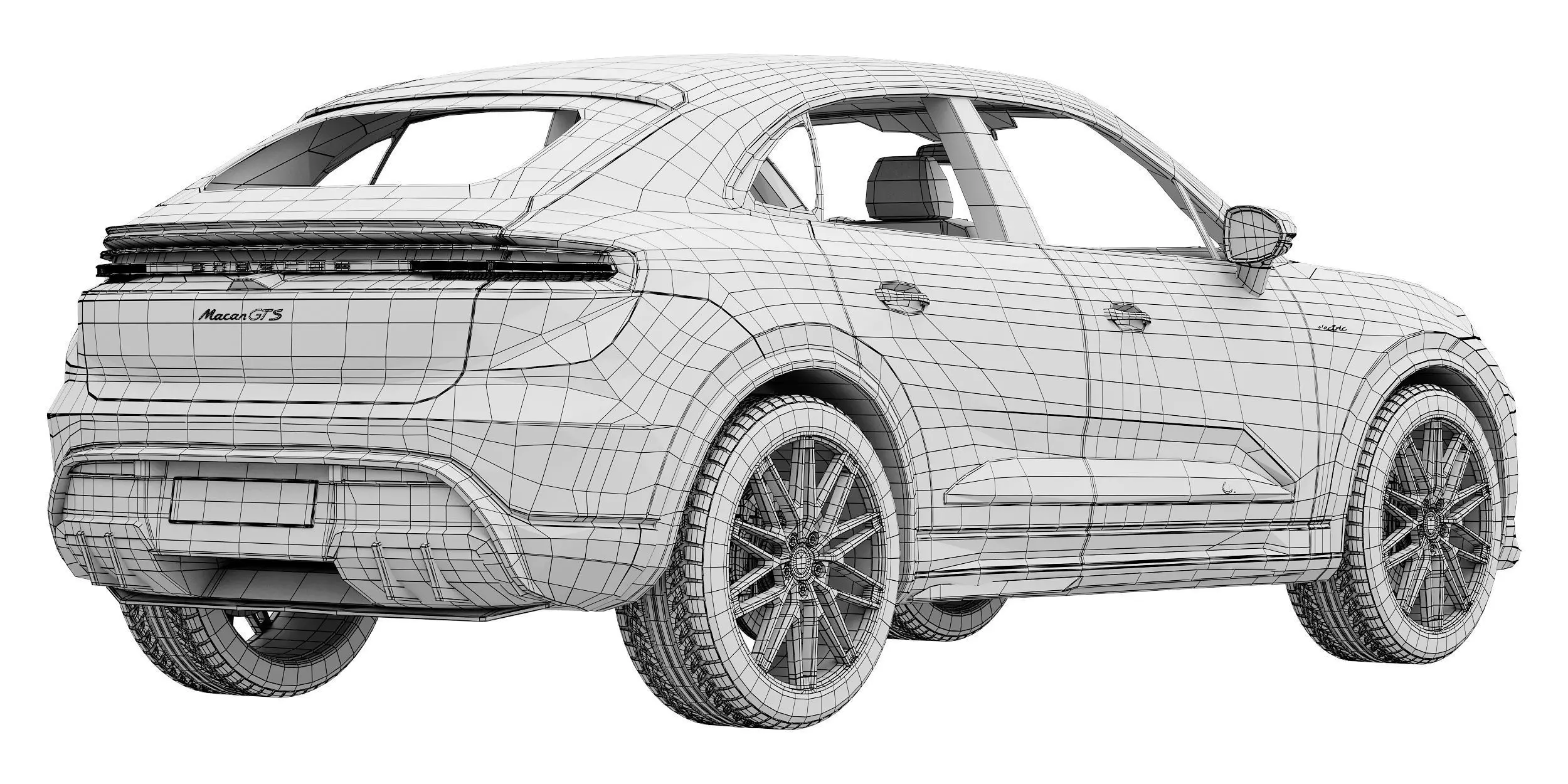 Porsche Macan GTS 2026 3D model_16