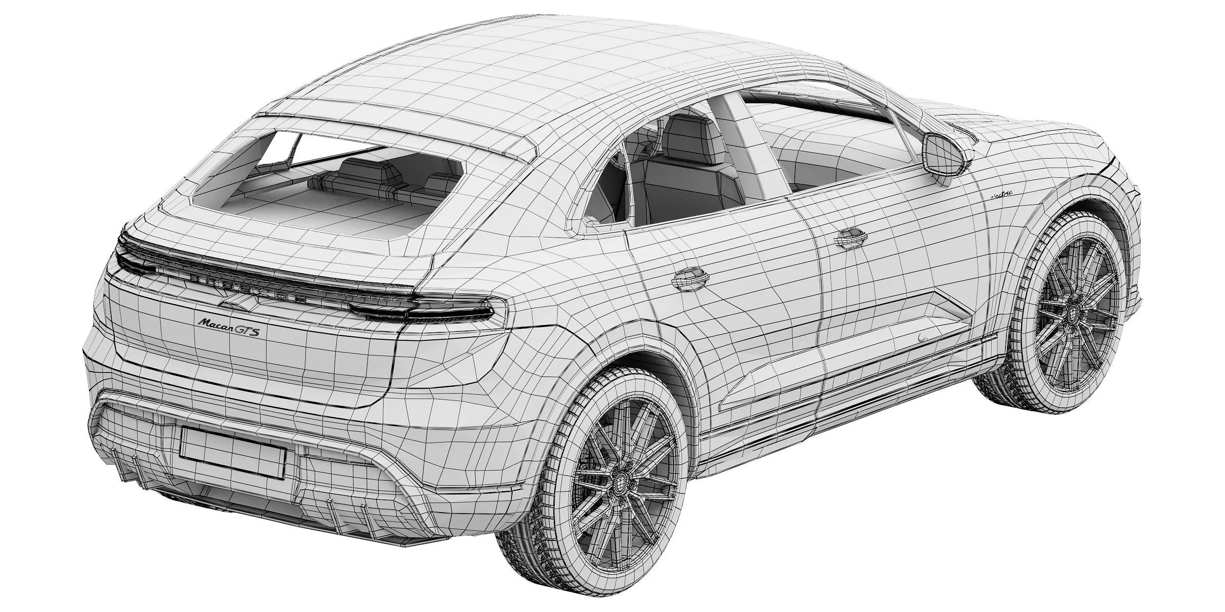 Porsche Macan GTS 2026 3D model_17