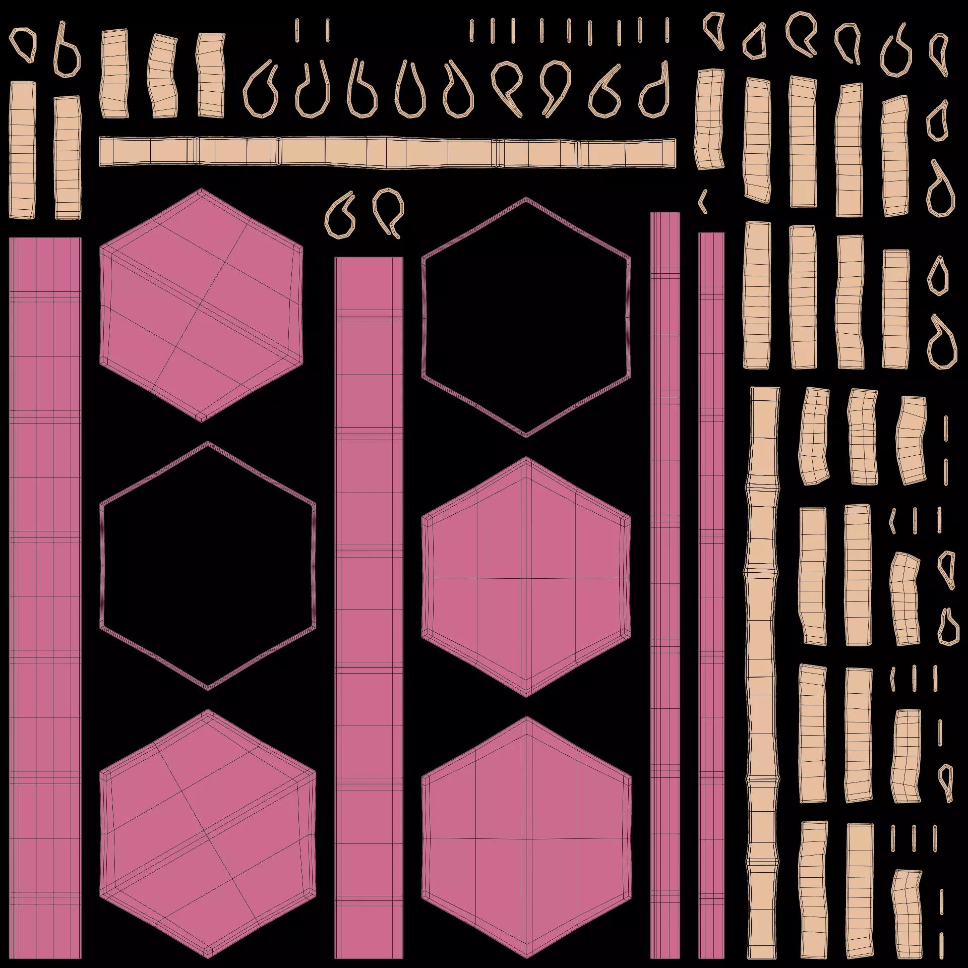 Christmas Tree with Gifts - Festive Scene Low-poly 3D model_17