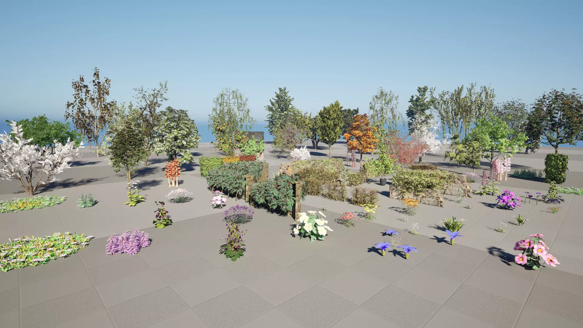 British Vegetation 3D Asset Pack 3D Model Collection_40