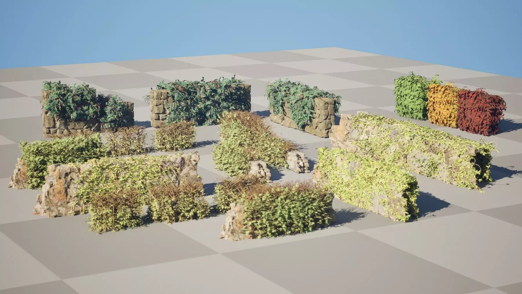 British Vegetation 3D Asset Pack 3D Model Collection_74