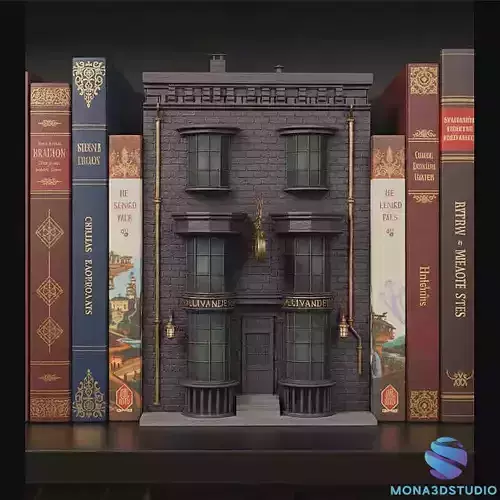 Magic Wand Shop Bookend Split - Commercial License