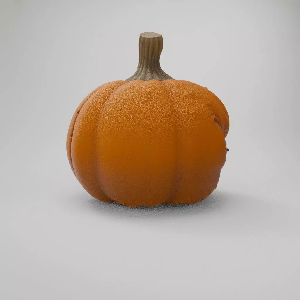 BOO Halloween Pumpkin 3D print model_4