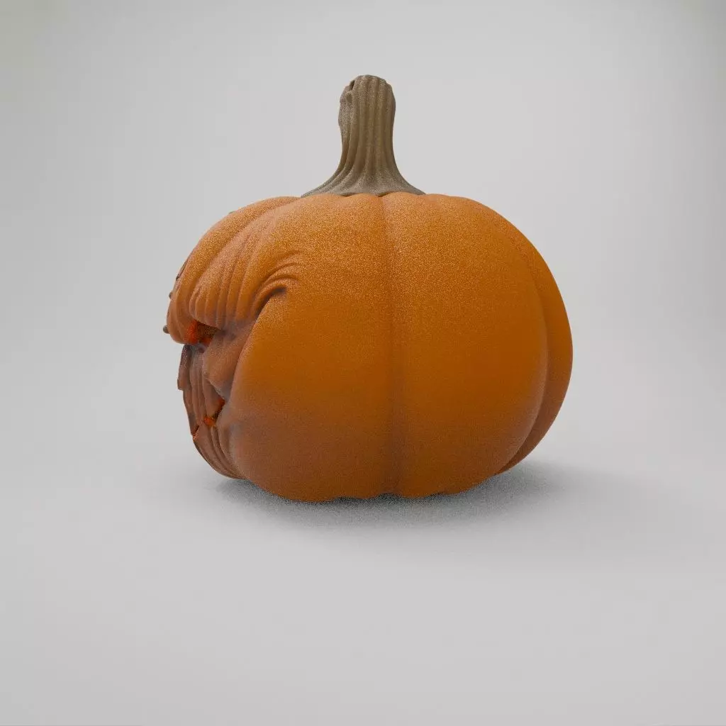 BOO Halloween Pumpkin 3D print model_11
