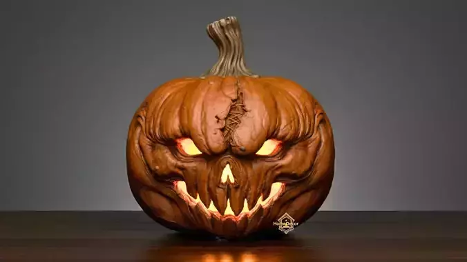 BOO Halloween Pumpkin 3D print model