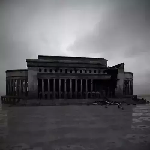 destroyed building 107 am165