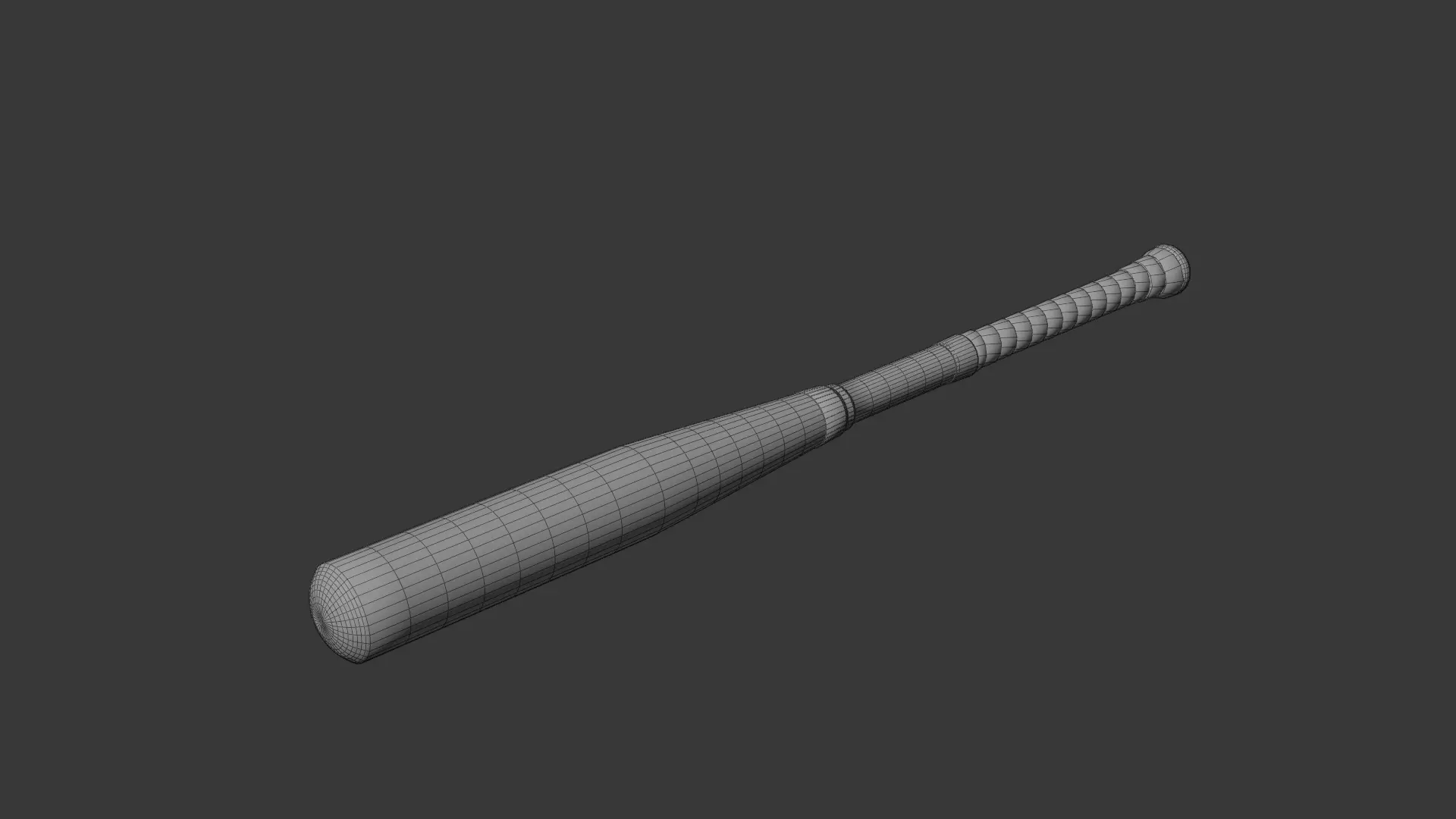 Baseball Bat 3D Model  3D model_11