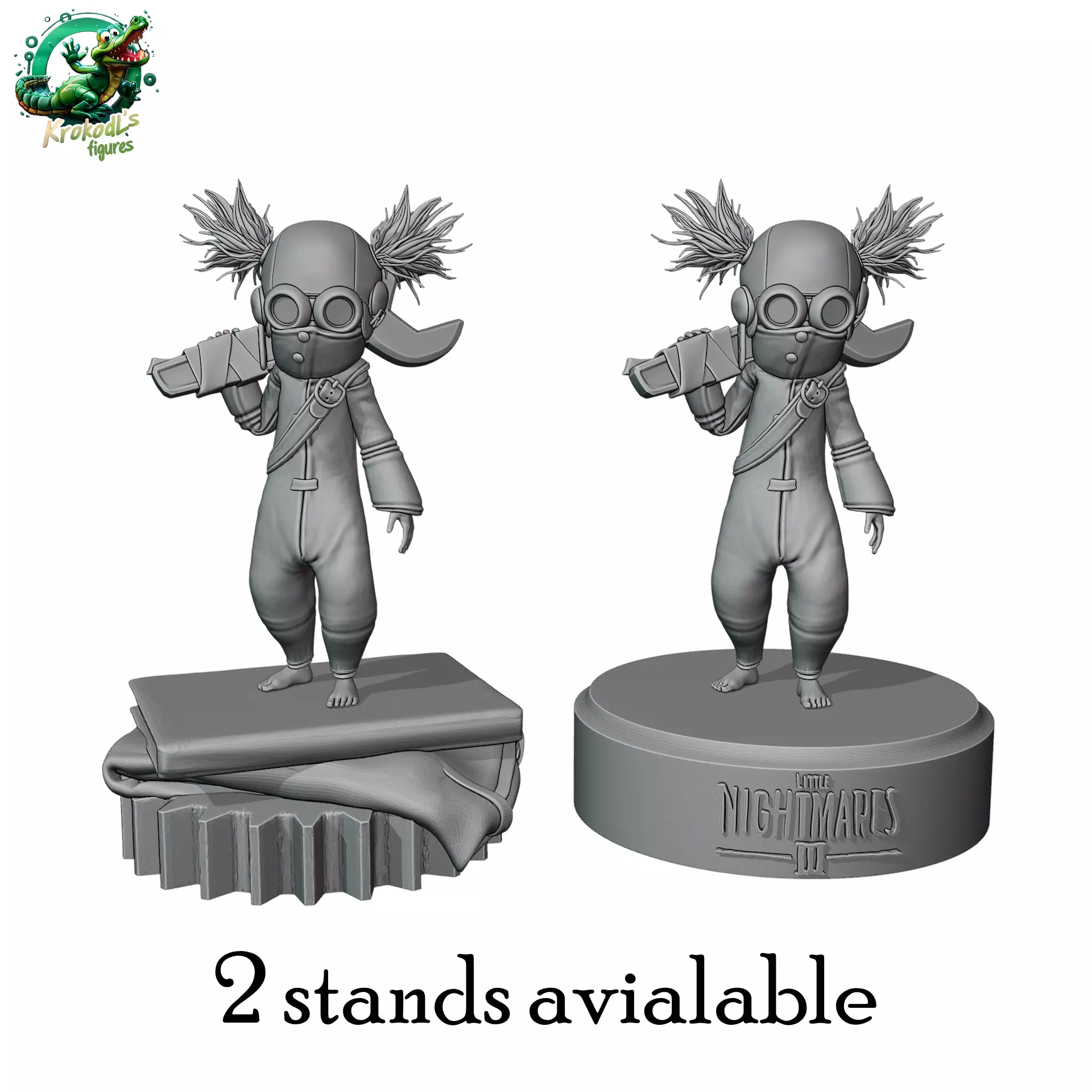 Alone Little - Nightmares 3 3D print model_2