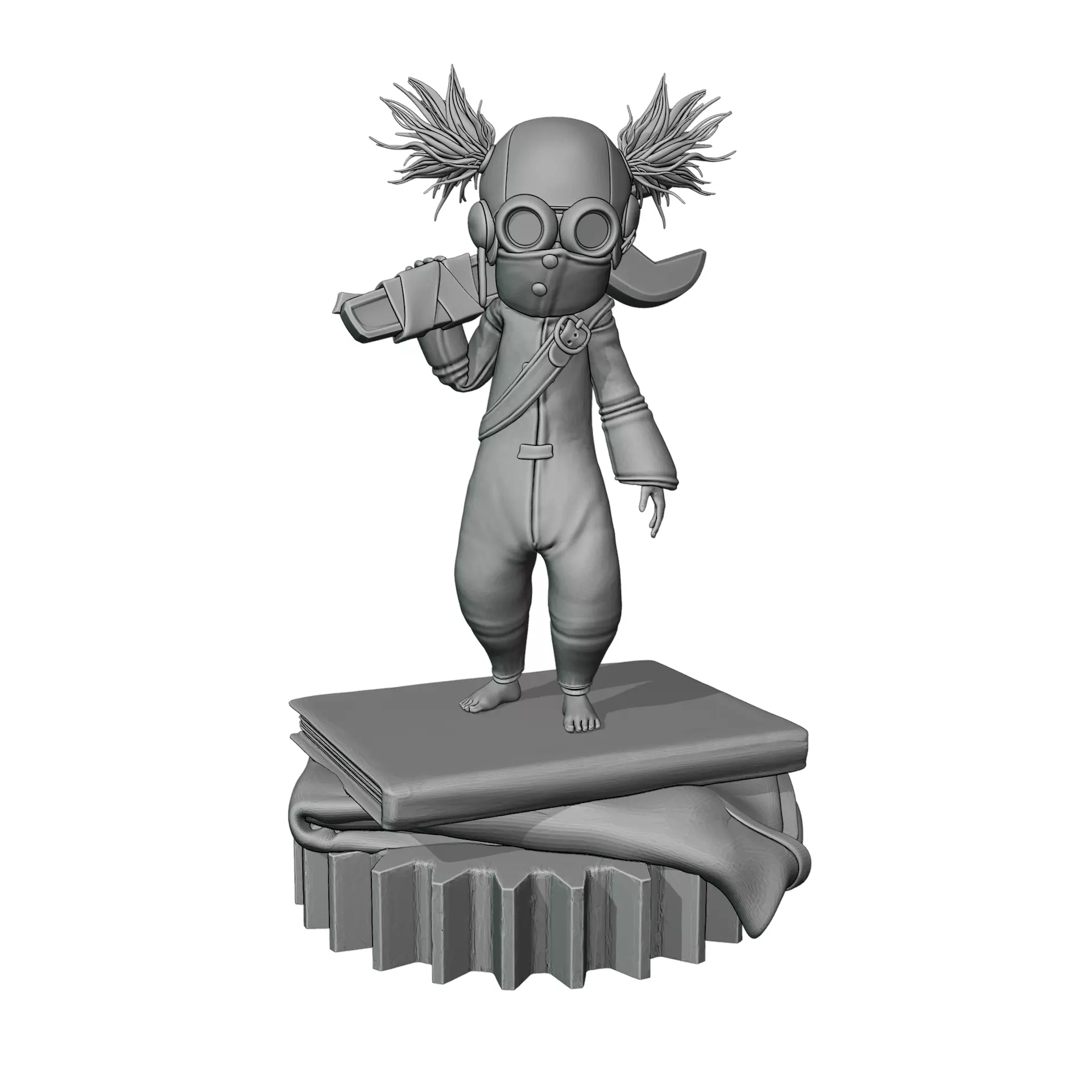 Alone Little - Nightmares 3 3D print model_0