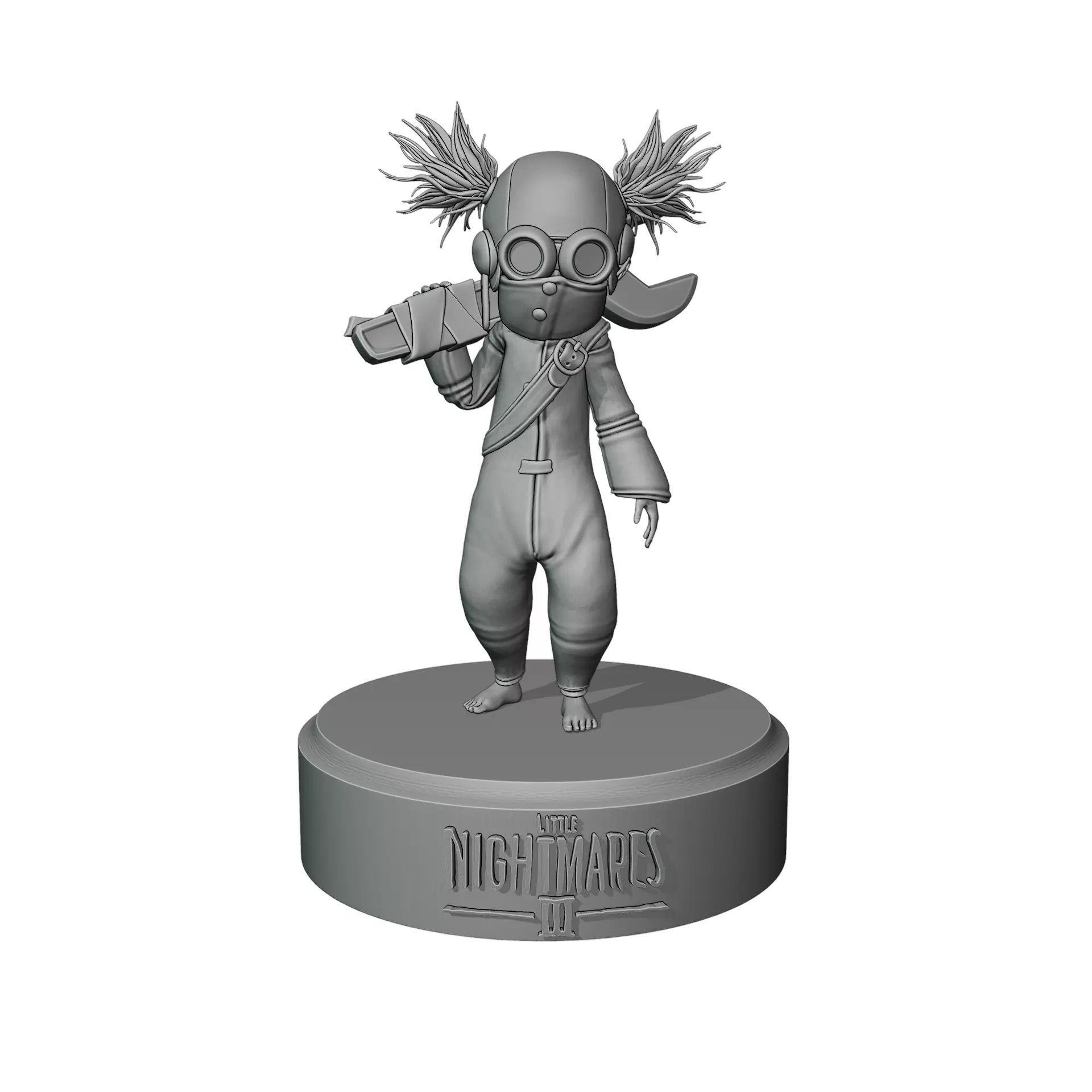Alone Little - Nightmares 3 3D print model_3