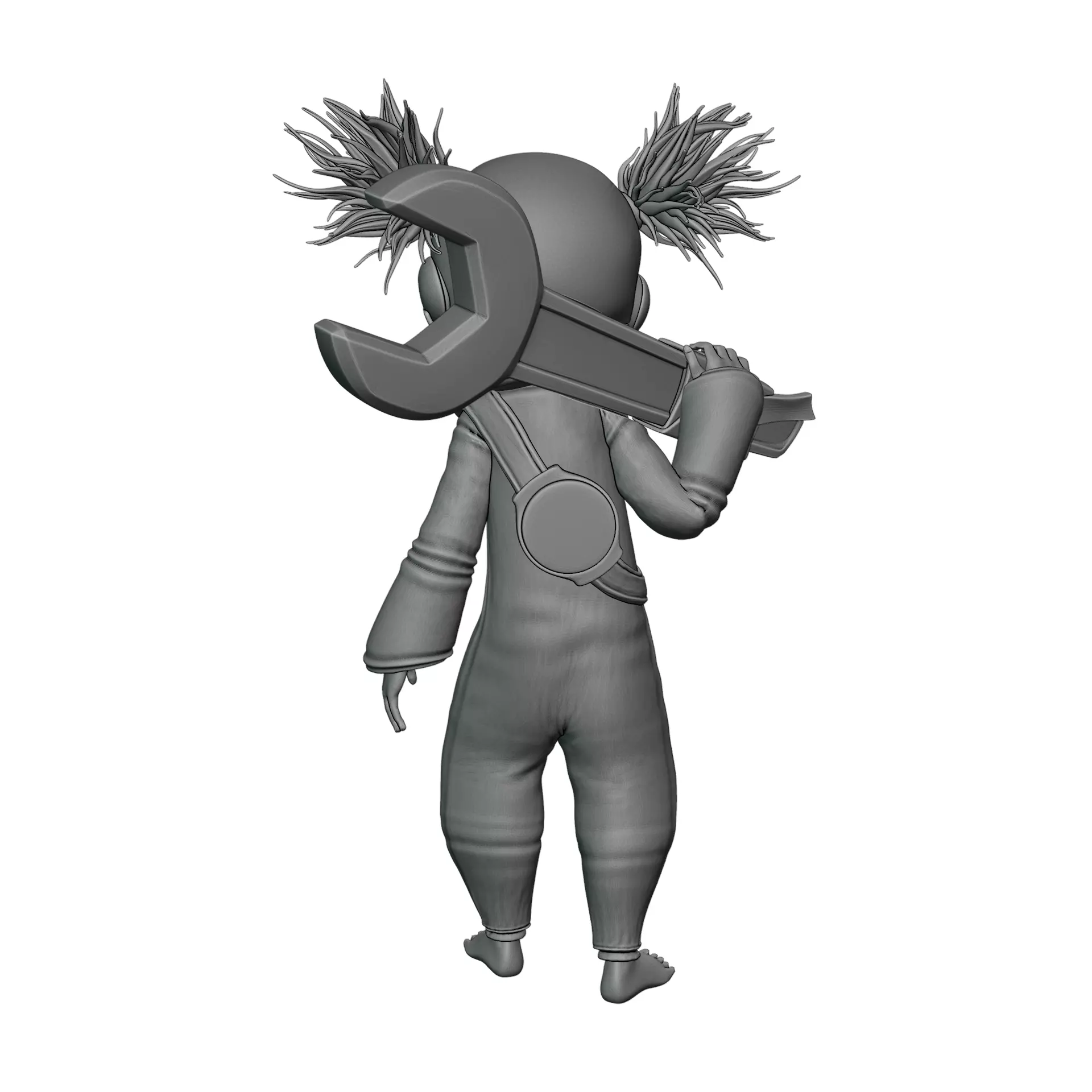 Alone Little - Nightmares 3 3D print model_5