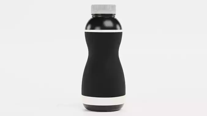 Isotonic Drink - Product Concept Packaging Low-poly 3D model 6