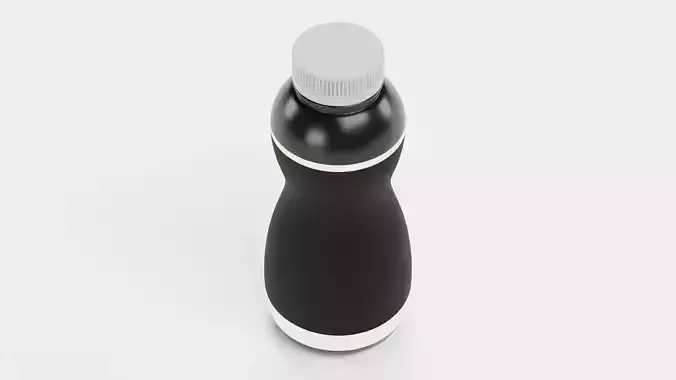 Isotonic Drink - Product Concept Packaging Low-poly 3D model 5
