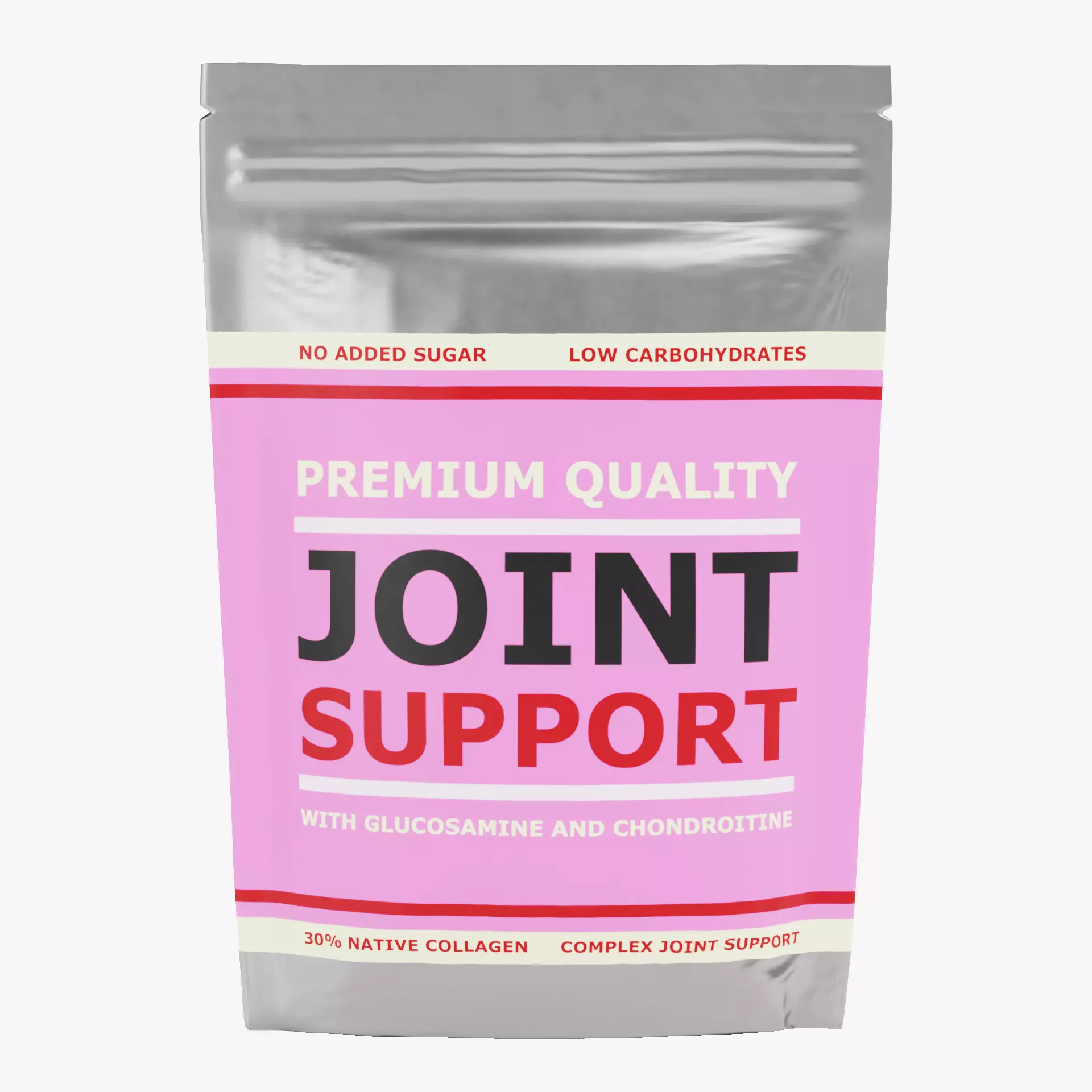 Joint Support - Product Concept Packaging Low-poly 3D model_11