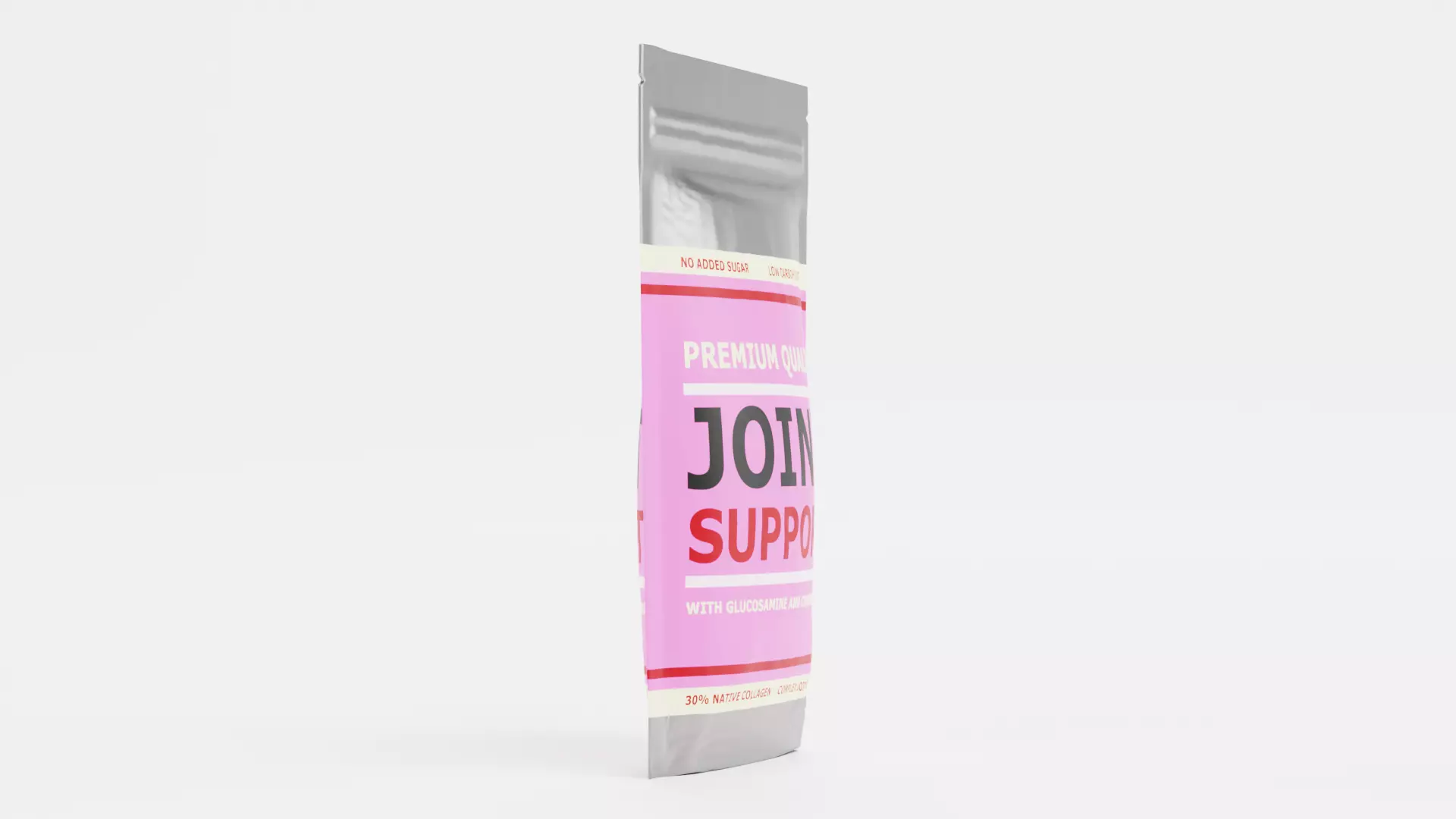 Joint Support - Product Concept Packaging Low-poly 3D model_4