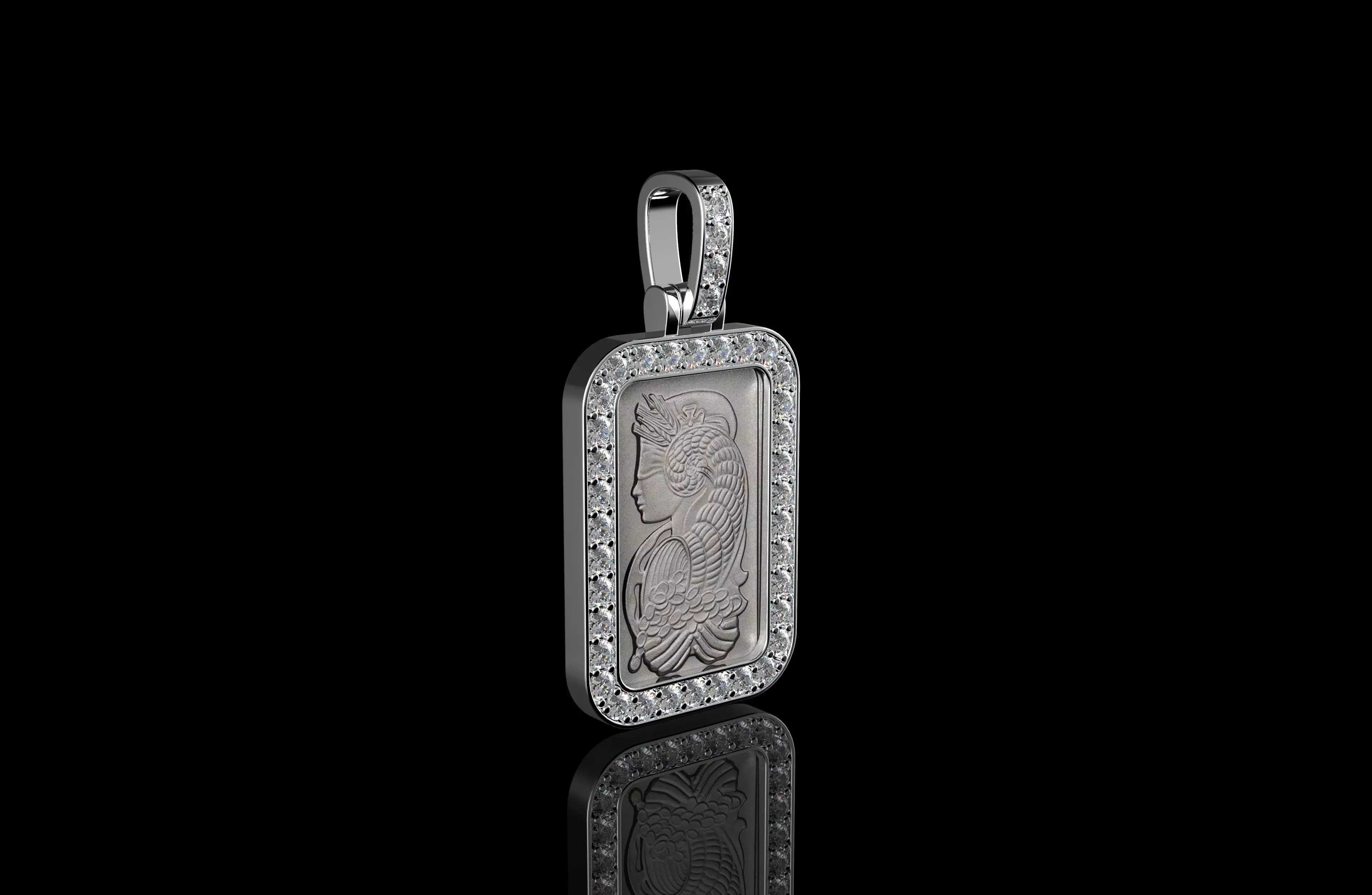 Gold N1523 3D print model_2