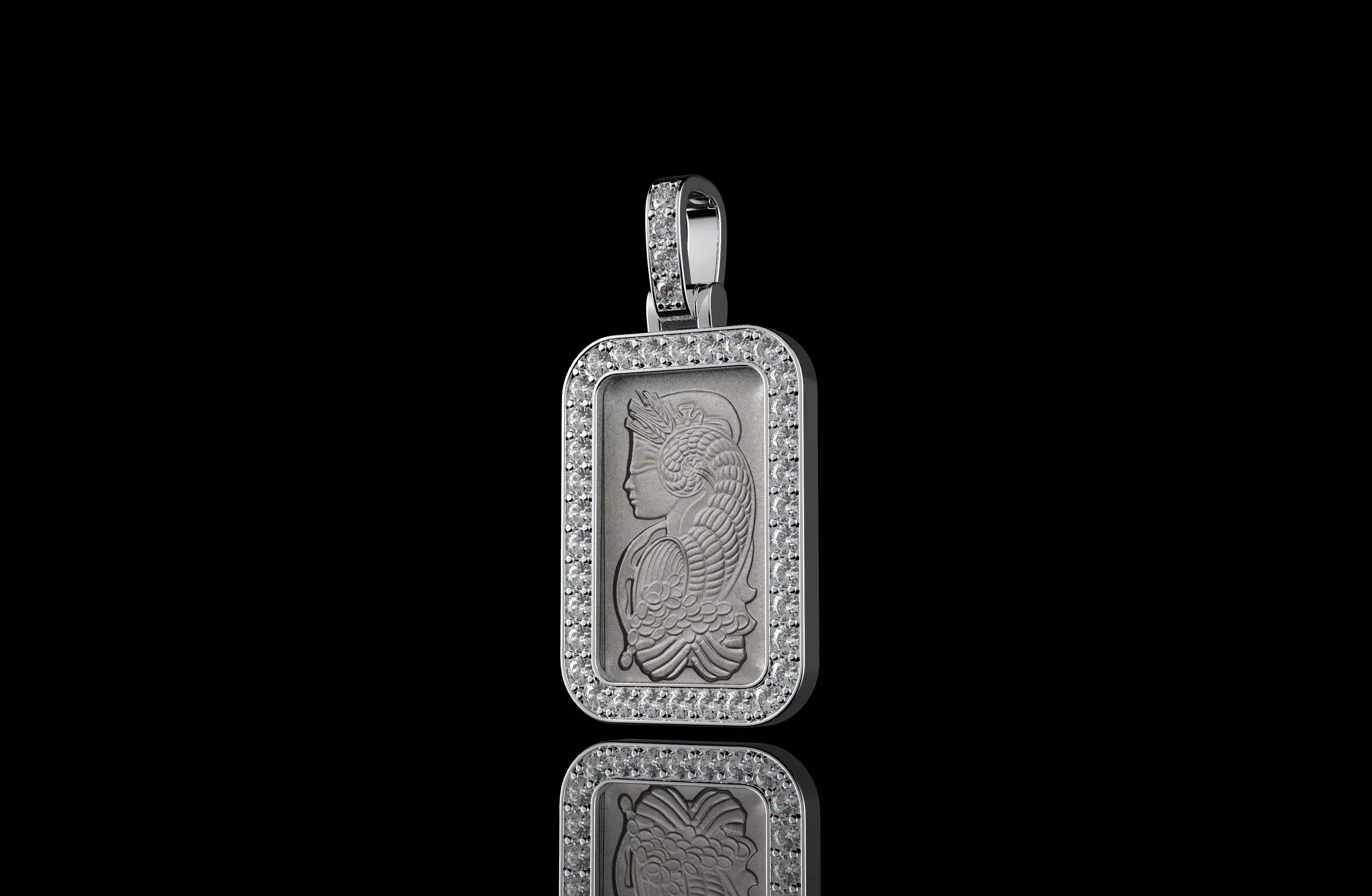 Gold N1523 3D print model_1