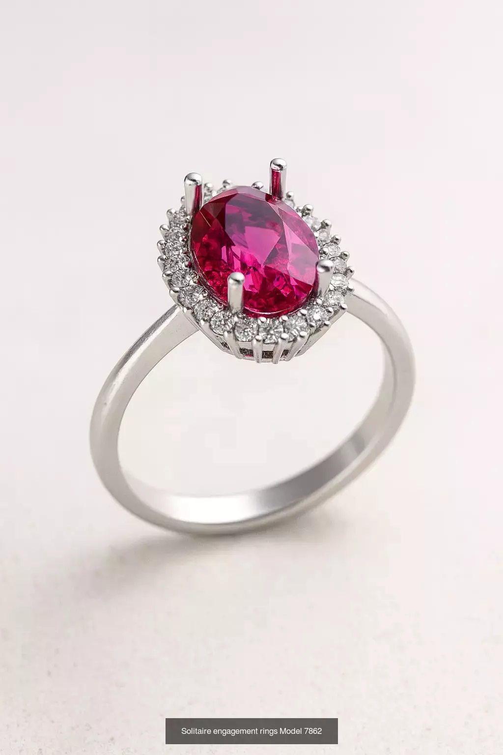 Solitaire engagement rings 3D Model Collection_70