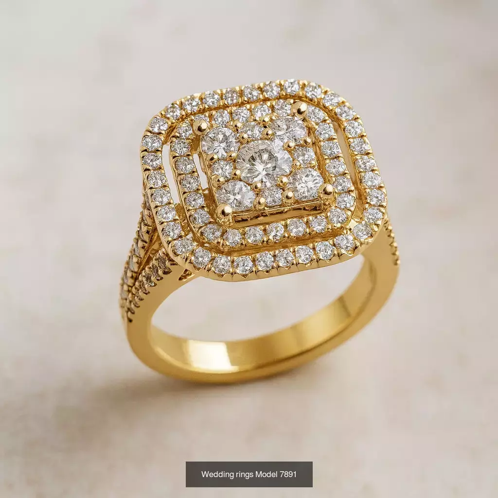 Solitaire engagement rings 3D Model Collection_103