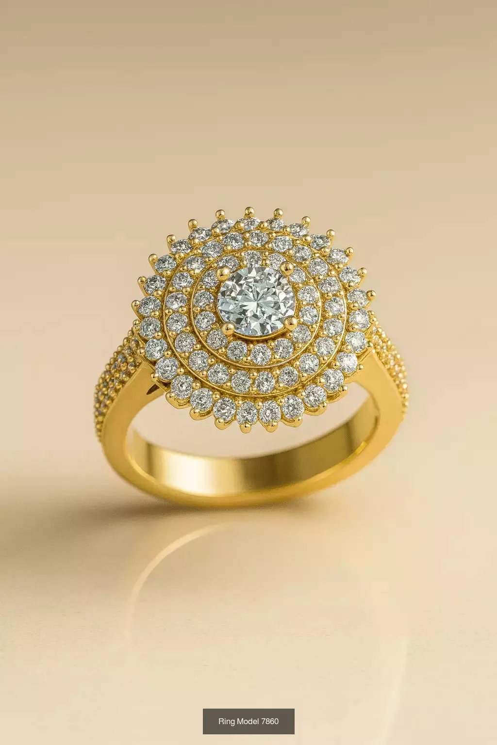 Solitaire engagement rings 3D Model Collection_72