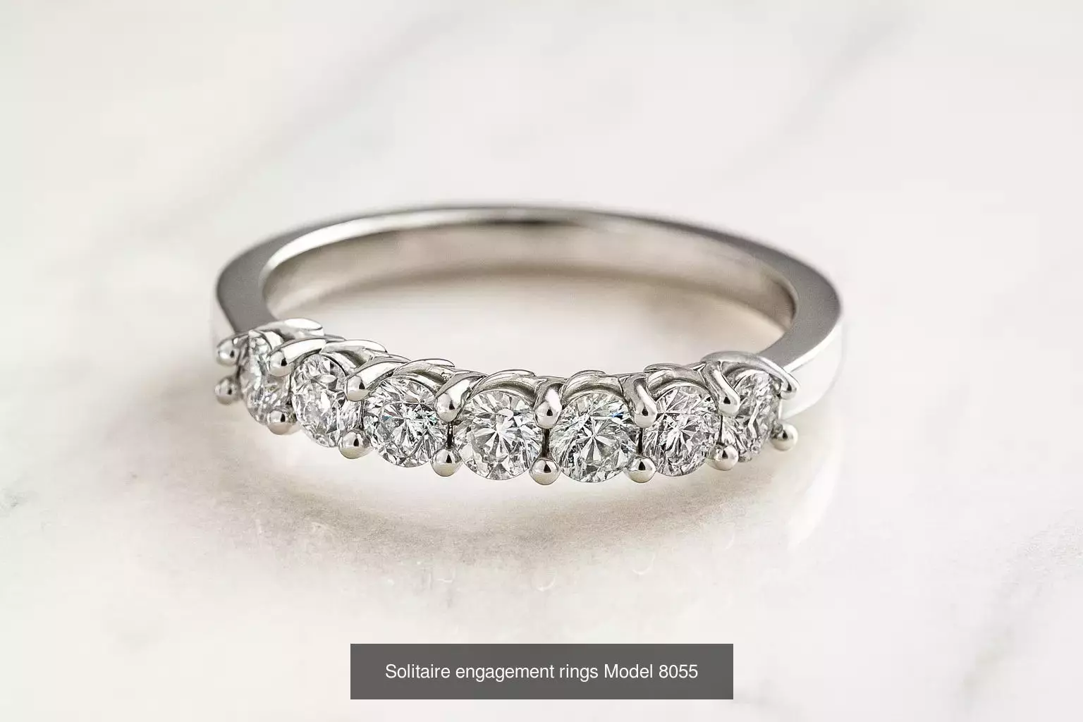 Solitaire engagement rings 3D Model Collection_167