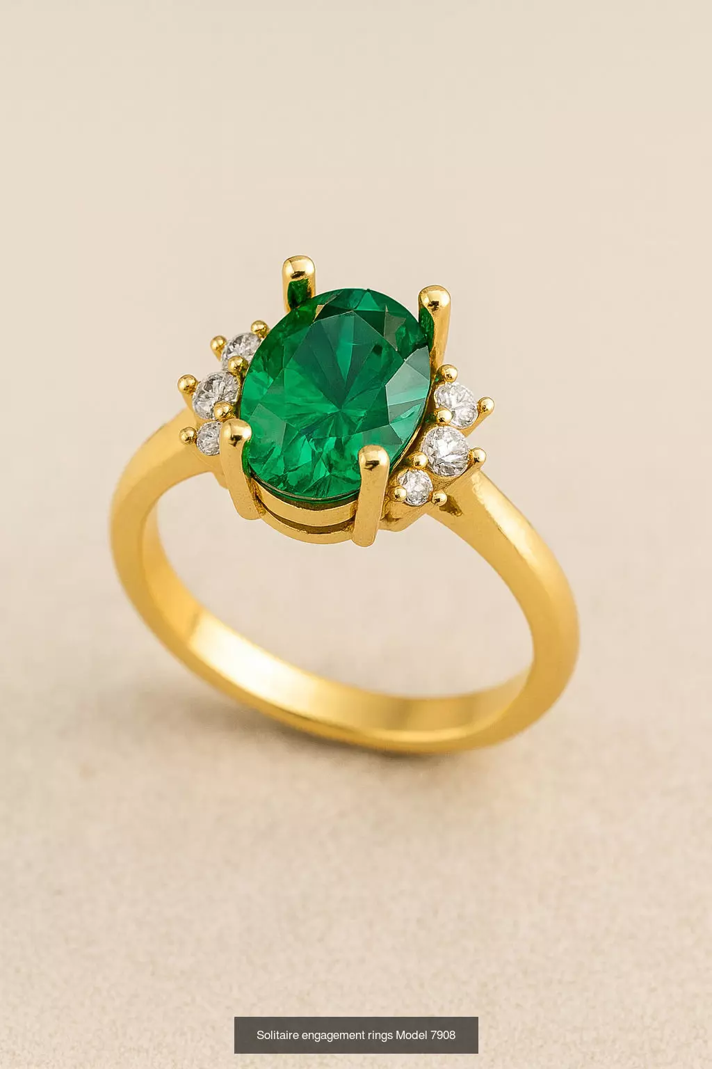 Solitaire engagement rings 3D Model Collection_93