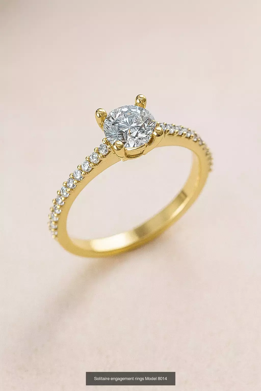 Solitaire engagement rings 3D Model Collection_140