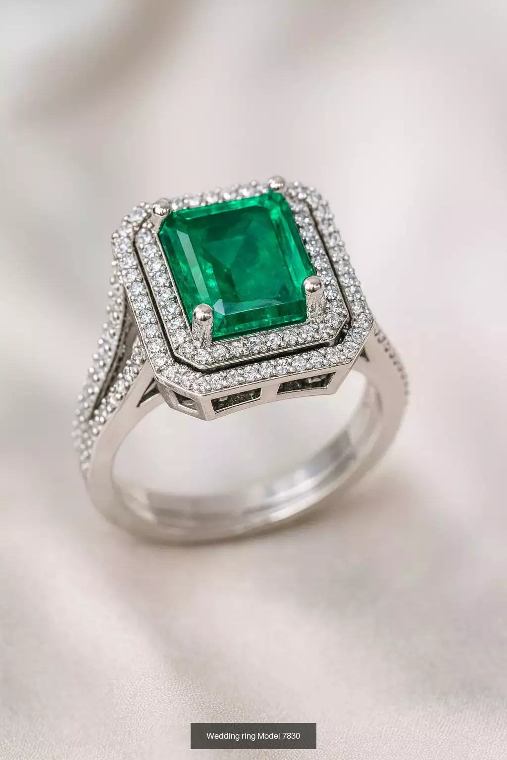 Solitaire engagement rings 3D Model Collection_45