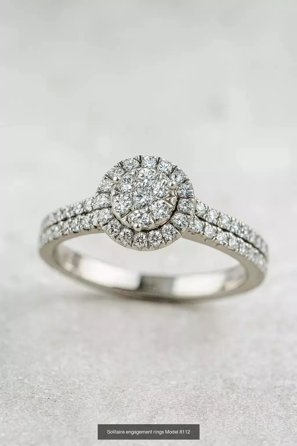 Solitaire engagement rings 3D Model Collection_176