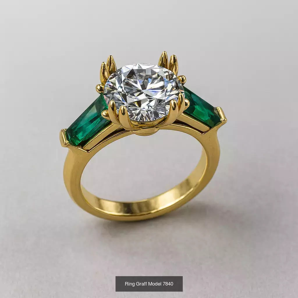 Solitaire engagement rings 3D Model Collection_39