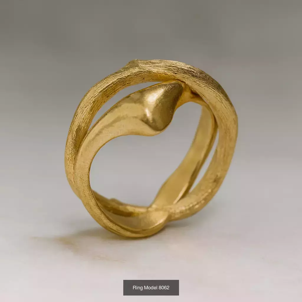 Solitaire engagement rings 3D Model Collection_165