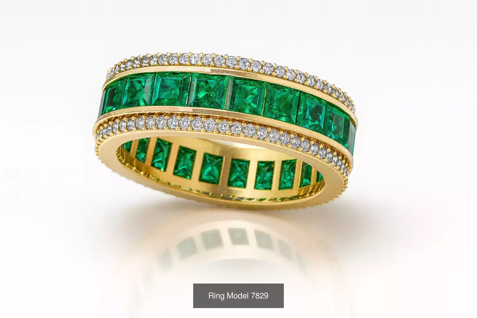 Solitaire engagement rings 3D Model Collection_46