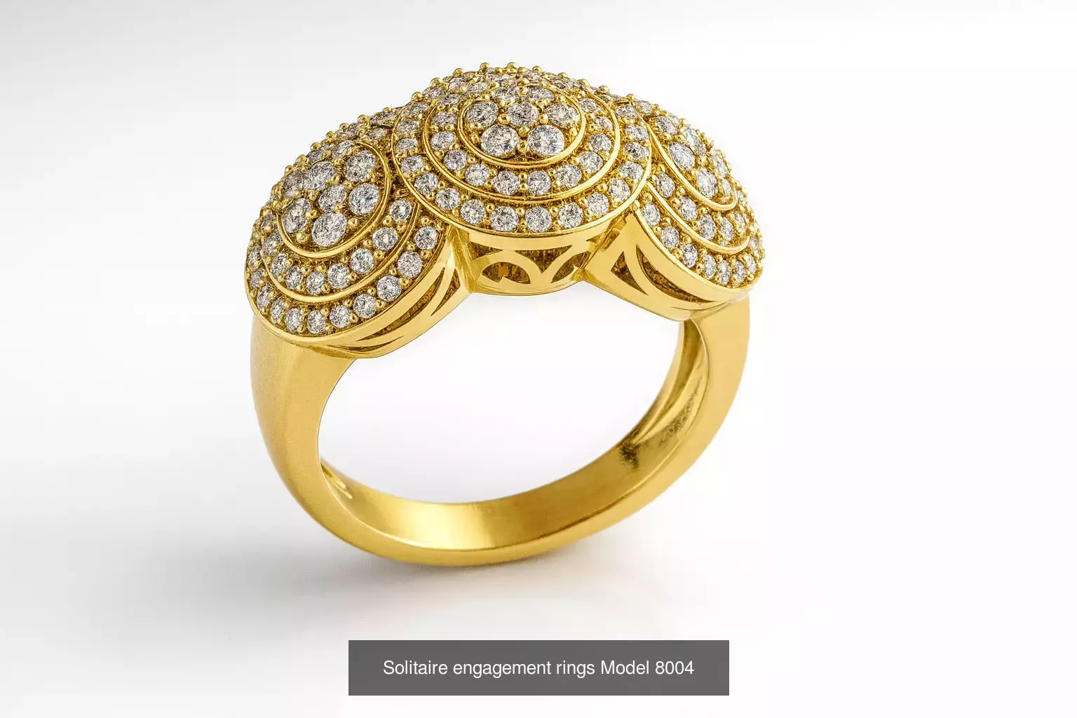 Solitaire engagement rings 3D Model Collection_147