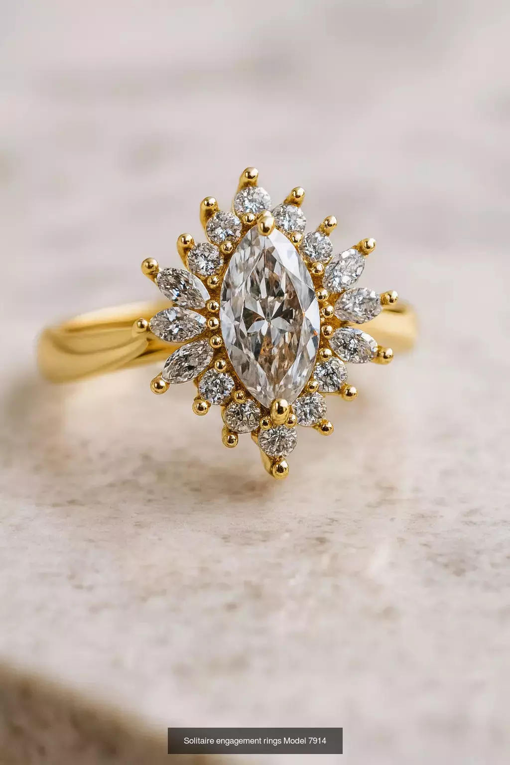 Solitaire engagement rings 3D Model Collection_88