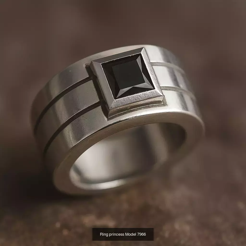 Solitaire engagement rings 3D Model Collection_116