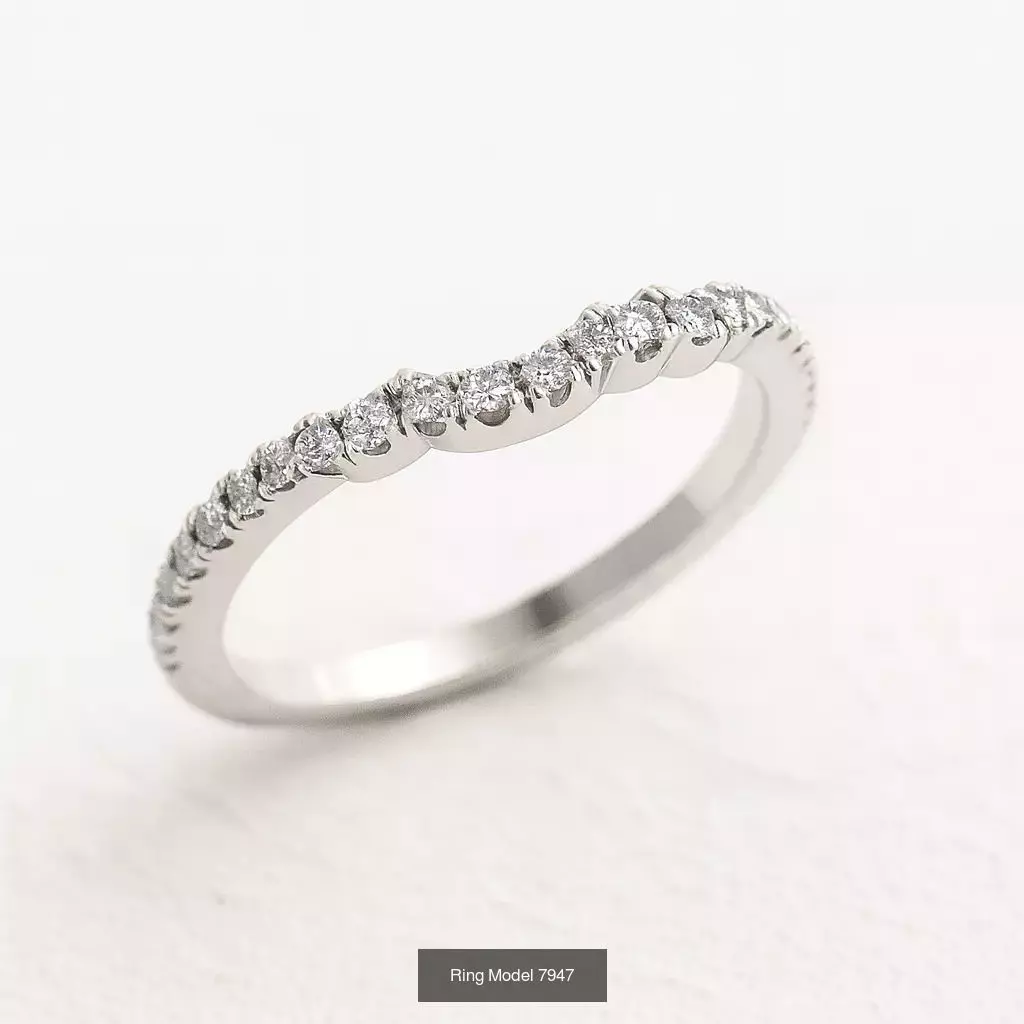 Solitaire engagement rings 3D Model Collection_124