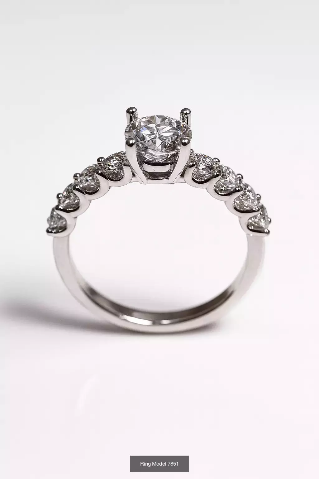 Solitaire engagement rings 3D Model Collection_32