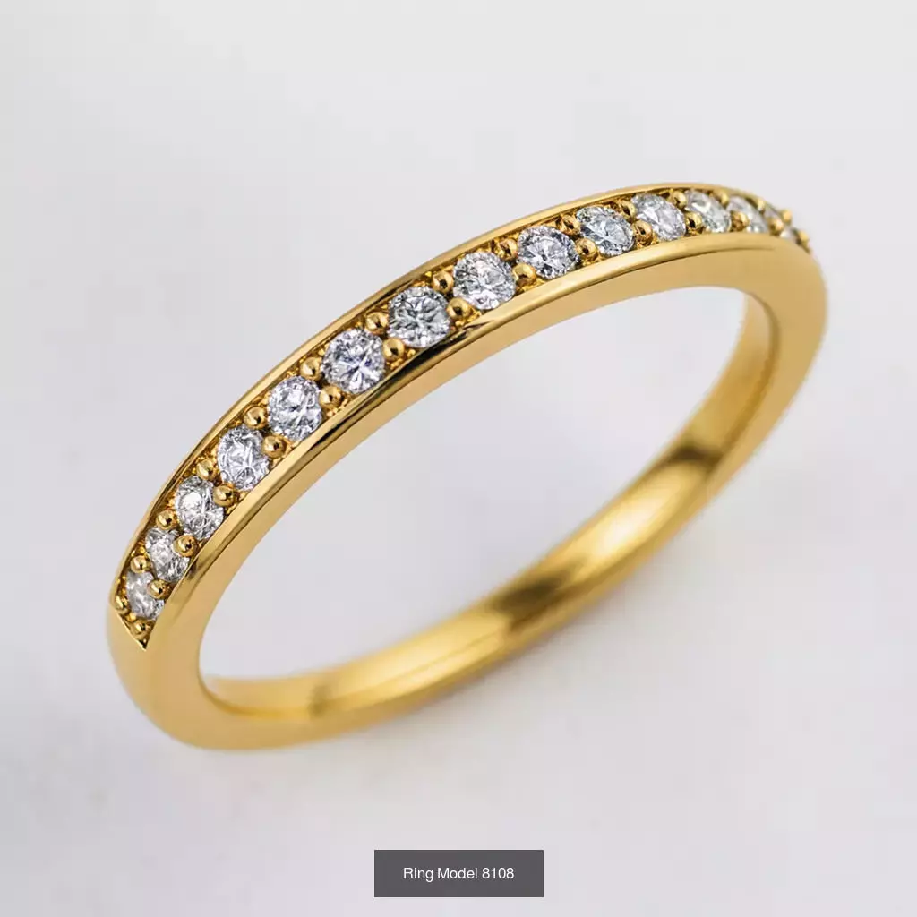 Solitaire engagement rings 3D Model Collection_179