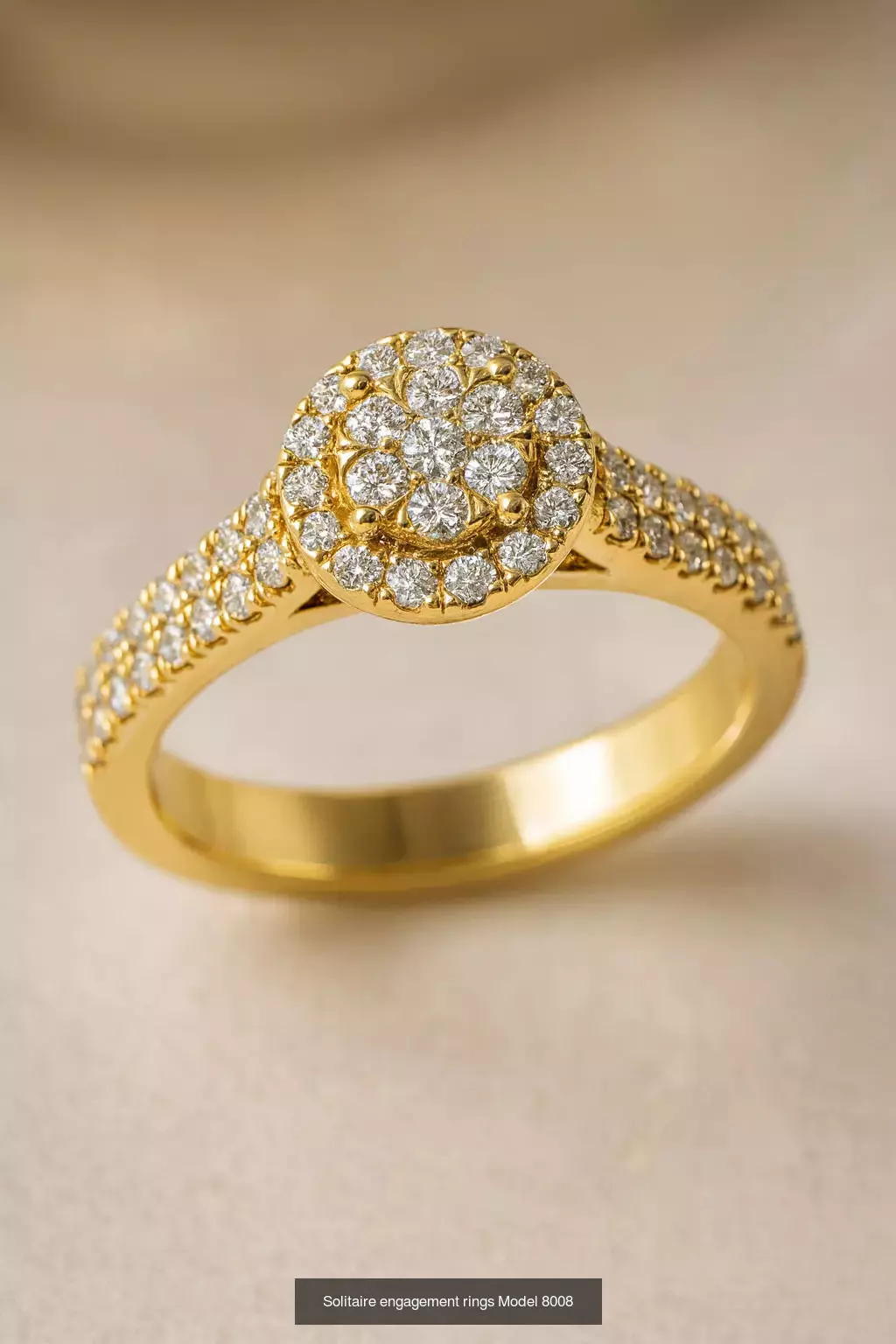 Solitaire engagement rings 3D Model Collection_143